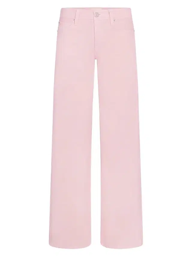 FRAME Women's Amelia Gray x  The Gray Denim Wide-Leg Low Jeans - Cotton Candy