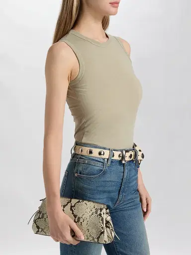 SLVRLAKE Women's Crew Cotton Tank - Desert Hills | Thumbnail 4
