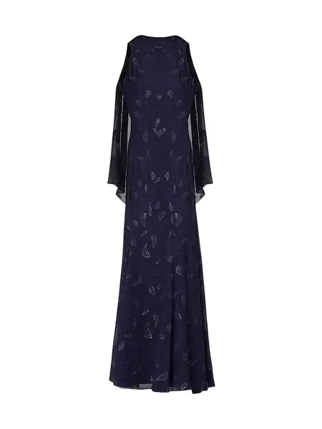 Women's Quinn Metallic Lurex Dress - Navy