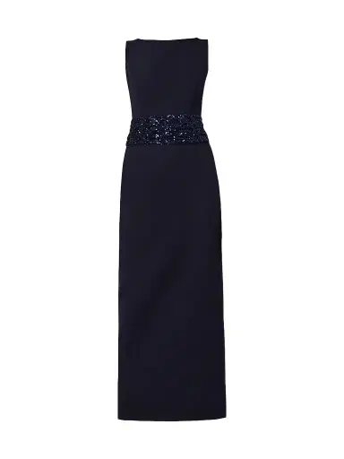 Shoshanna Women's Sia Crepe Sequin-Embellished Maxi Dress | Thumbnail 1 Shoshanna Women's Sia Crepe Sequin-Embellished Maxi Dress | Thumbnail 1