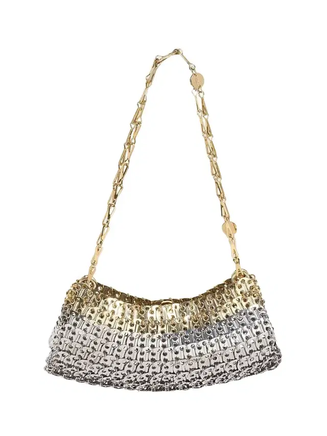 Rabanne Women's 1969 Skyline Clutch - Silverlight Gold