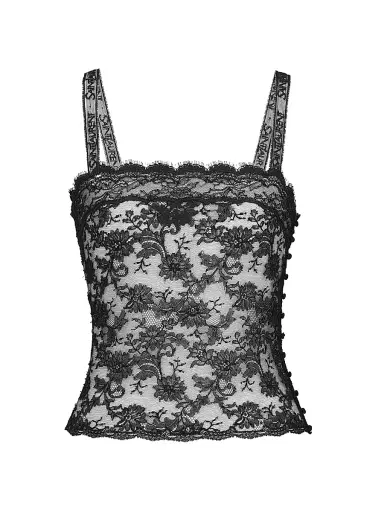 Saint Laurent Women's Lace Camisole | Thumbnail 1 Saint Laurent Women's Lace Camisole | Thumbnail 1