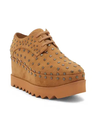 Stella McCartney Women's Elyse 75MM Studded Platform Derbys | Thumbnail 2 Stella McCartney Women's Elyse 75MM Studded Platform Derbys | Thumbnail 2