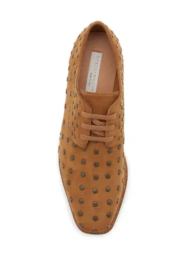 Stella McCartney Women's Elyse 75MM Studded Platform Derbys | Thumbnail 4 Stella McCartney Women's Elyse 75MM Studded Platform Derbys | Thumbnail 4