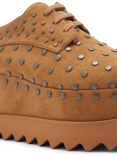 Stella McCartney Women's Elyse 75MM Studded Platform Derbys | Thumbnail 5 Stella McCartney Women's Elyse 75MM Studded Platform Derbys | Thumbnail 5
