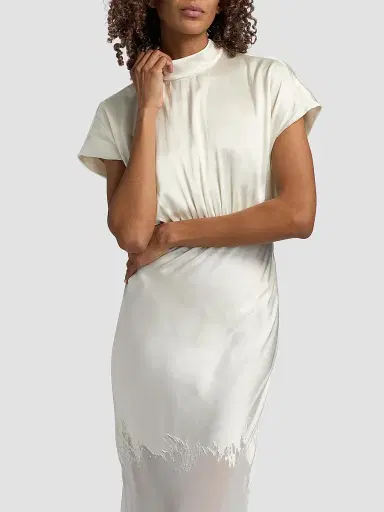 Saloni Women's Fabienne Silk-Blend Column Gown | Thumbnail 6 Saloni Women's Fabienne Silk-Blend Column Gown | Thumbnail 6
