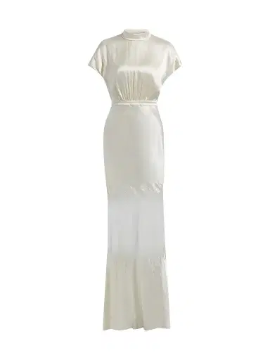 Saloni Women's Fabienne Silk-Blend Column Gown | Thumbnail 1 Saloni Women's Fabienne Silk-Blend Column Gown | Thumbnail 1