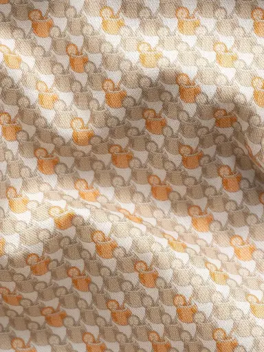 Eton Men's Cocktail Twill Slim-Fit Shirt - Orange | Thumbnail 7
