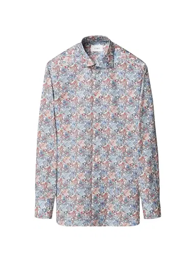 Eton Men's Slim-Fit Floral Twill Shirt - Red | Thumbnail 2