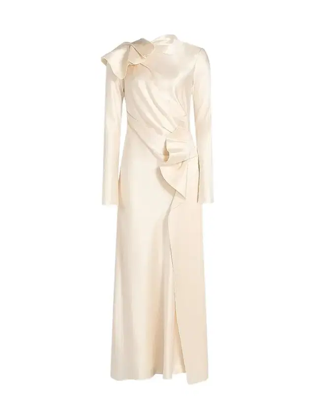 Acler Women's Forever Young Ruffled Ramwark Maxi Dress - Pearl