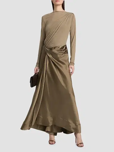 Acler Women's Forever Young Shiren Maxi Dress - Pecan | Thumbnail 2 Acler Women's Forever Young Shiren Maxi Dress - Pecan | Thumbnail 2
