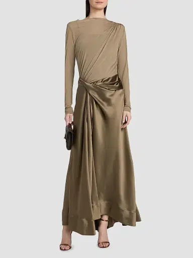Acler Women's Forever Young Shiren Maxi Dress - Pecan | Thumbnail 3 Acler Women's Forever Young Shiren Maxi Dress - Pecan | Thumbnail 3