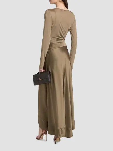 Acler Women's Forever Young Shiren Maxi Dress - Pecan | Thumbnail 5 Acler Women's Forever Young Shiren Maxi Dress - Pecan | Thumbnail 5