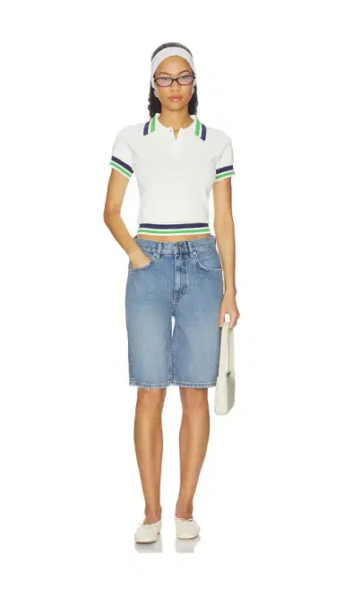 ALL THE WAYS Hazel Knit Polo Top | Thumbnail 4