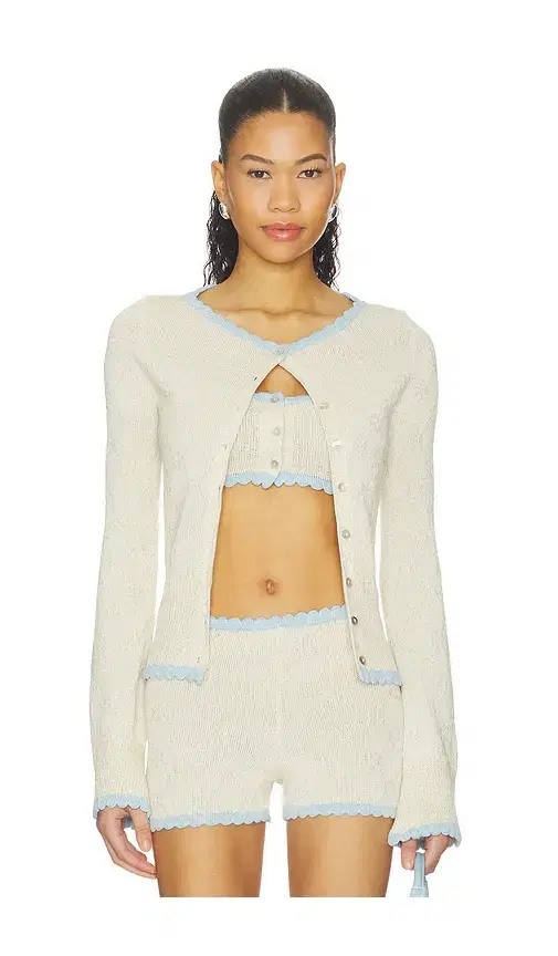 ASTA RESORT Franca Longsleeve Cardigan