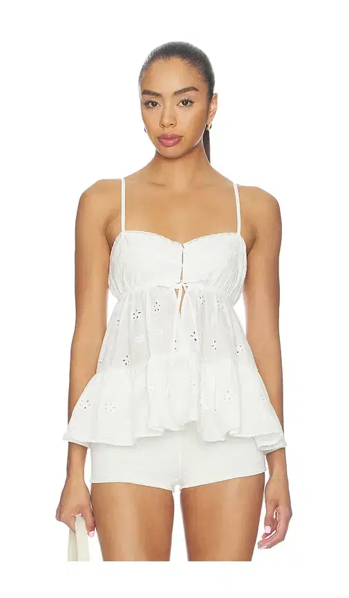 MORE TO COME Anisha Babydoll Top