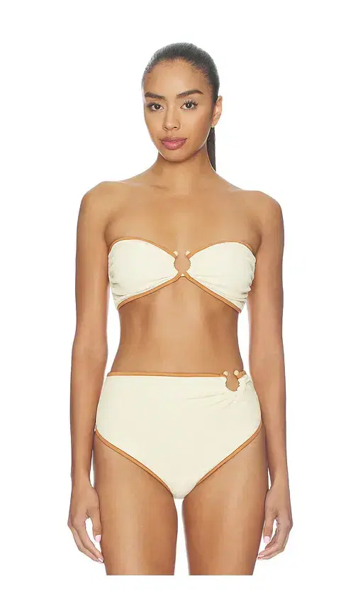 Johanna Ortiz Crinkle Seawaters Bikini Top