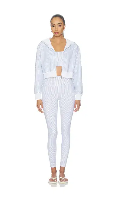 Astoria Cropped Zip Hoodie Jacket | Thumbnail 5