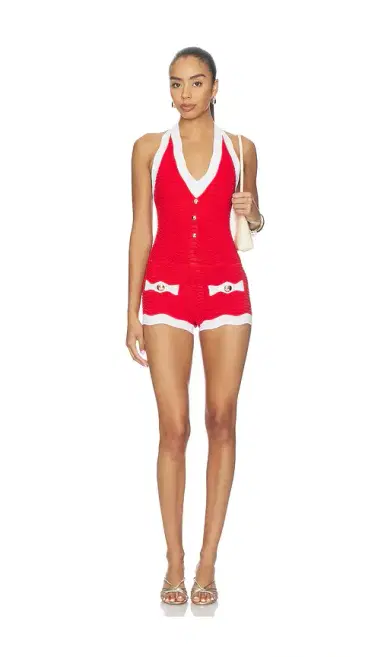 retrofete Jayde Knit Romper | Thumbnail 1