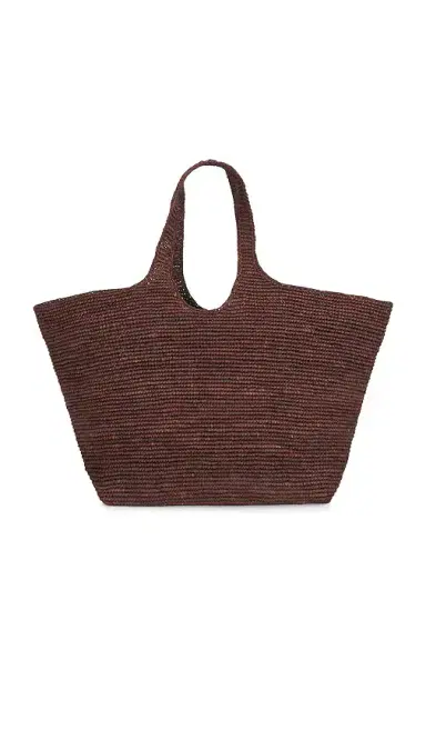 Anine Bing Lili Tote Raphia Bag | Thumbnail 2