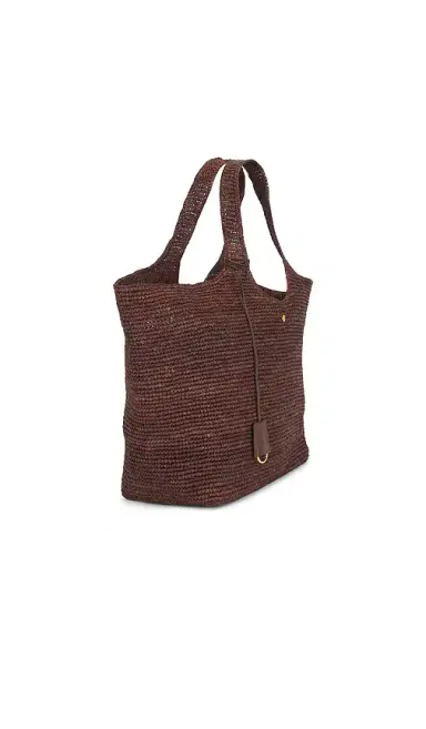 Anine Bing Lili Tote Raphia Bag | Thumbnail 3