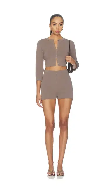 Skims Refined Knit High Waist Short | Thumbnail 5