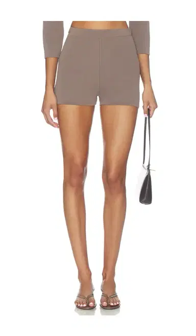 Skims Refined Knit High Waist Short | Thumbnail 1