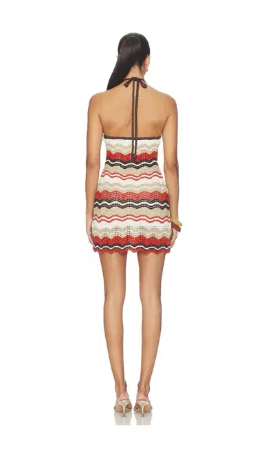 Runaway The Label Vernanza Halter Knit Mini Dress | Thumbnail 3 Runaway The Label Vernanza Halter Knit Mini Dress | Thumbnail 3