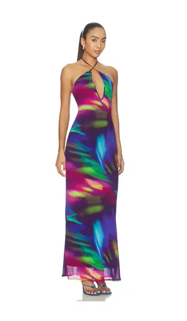 Runaway The Label Mirae Cross Front Maxi Dre | Thumbnail 2