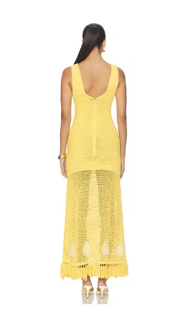 The Wolf Gang Naia Crochet Maxi Dress | Thumbnail 3 The Wolf Gang Naia Crochet Maxi Dress | Thumbnail 3