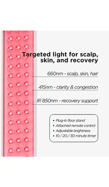 Solaris Laboratories NY LED + NIR Light Therapy Stand | Thumbnail 5