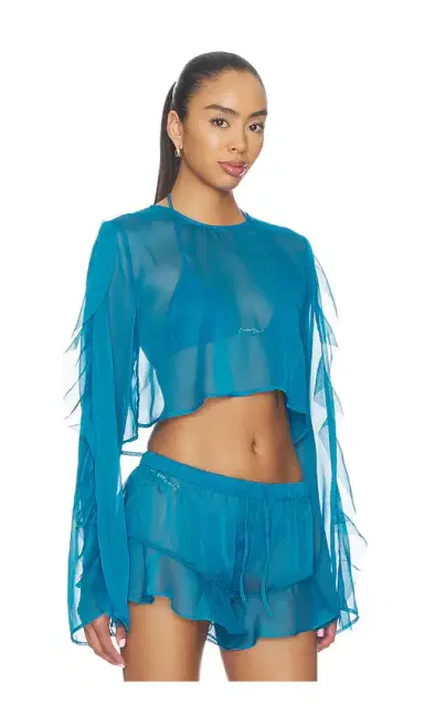 Shani Shemer Thoma Cropped Shirt | Thumbnail 2