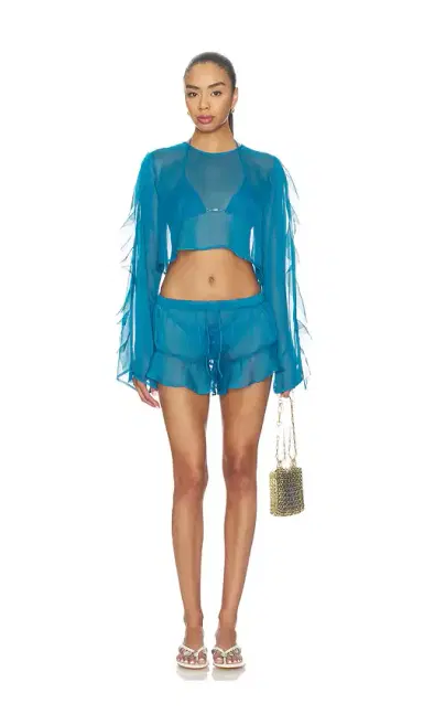 Shani Shemer Thoma Cropped Shirt | Thumbnail 4