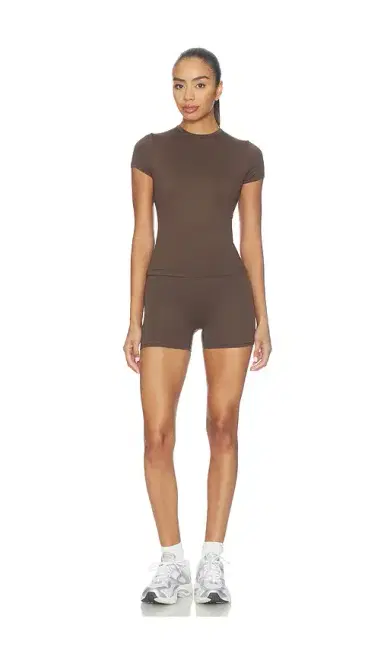 NikeSKIMS Matte Baby Short Sleeve Tee | Thumbnail 4
