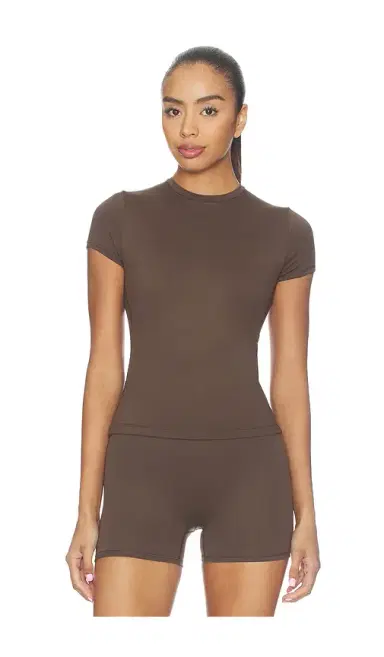 NikeSKIMS Matte Baby Short Sleeve Tee | Thumbnail 1
