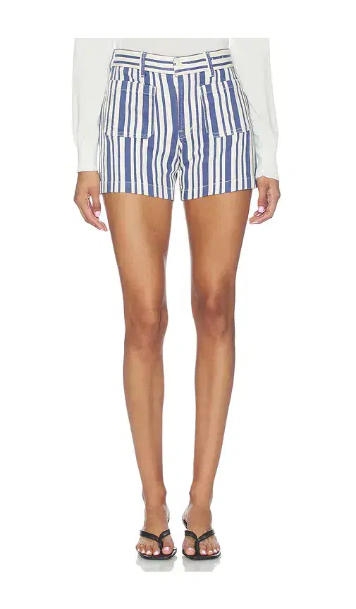 Madewell Striped Patch Pocket Short