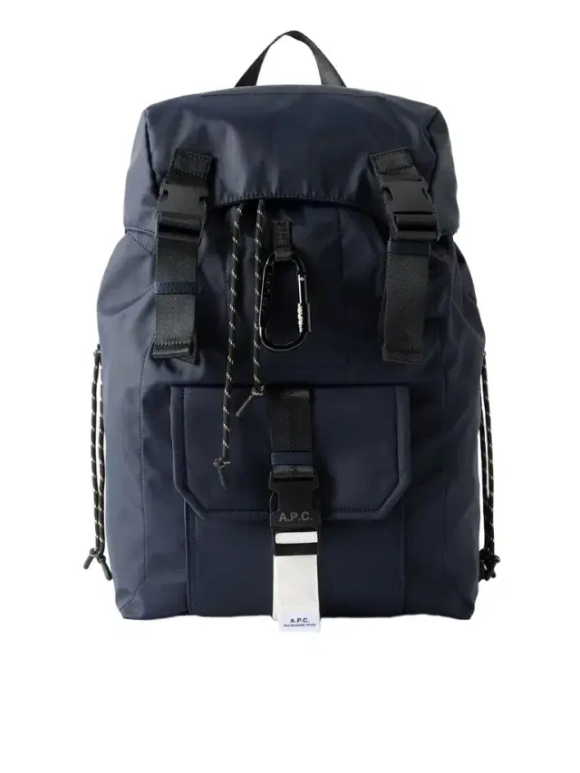 A.P.C. Logo-Print Rip-Stop Shell Backpack - Men