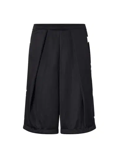 KAPITAL Kome-Kome Straight-Leg Satin-Jersey Shorts - Men | Thumbnail 1