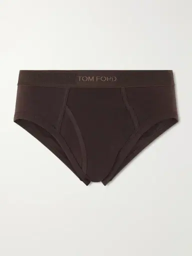 Tom Ford Stretch-Cotton Briefs - Men | Thumbnail 2