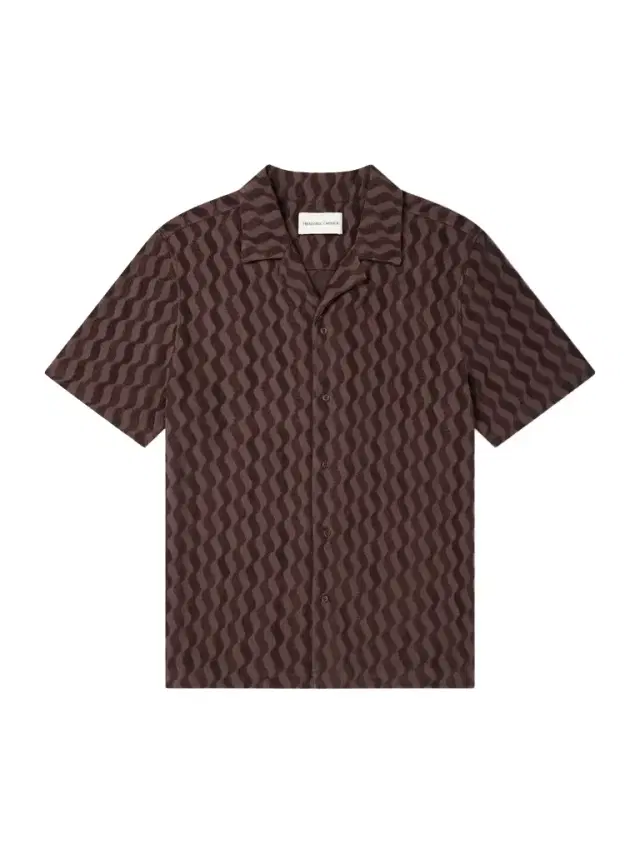 Frescobol Carioca Roberto Terry Cotton and Linen-Blend Jacquard Shirt - Men