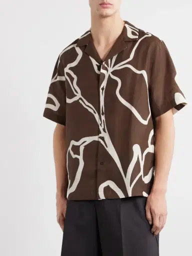 Frescobol Carioca Roberto Floral-Print Linen Shirt - Men | Thumbnail 3 Frescobol Carioca Roberto Floral-Print Linen Shirt - Men | Thumbnail 3