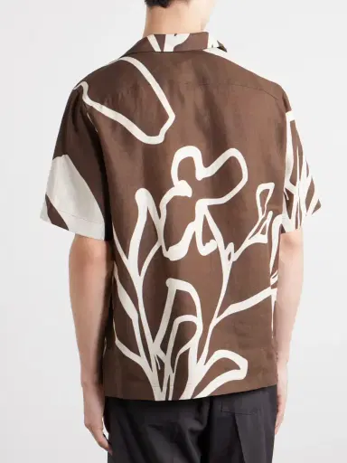 Frescobol Carioca Roberto Floral-Print Linen Shirt - Men | Thumbnail 4 Frescobol Carioca Roberto Floral-Print Linen Shirt - Men | Thumbnail 4