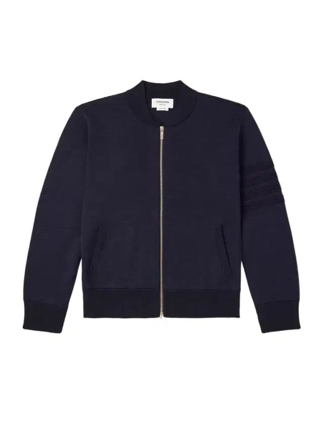 Thom Browne Striped Wool, Linen and Cotton-Blend Zip-Up Cardigan - Men