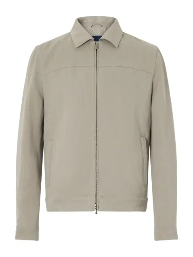 Thom Sweeney Linen Bomber Jacket - Men