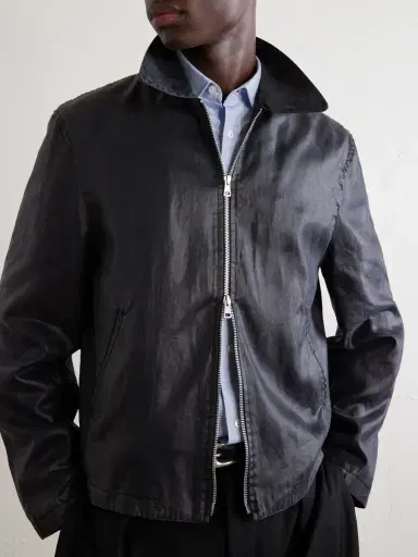 Our Legacy TENCEL™Lyocell Blouson Jacket - Men | Thumbnail 6