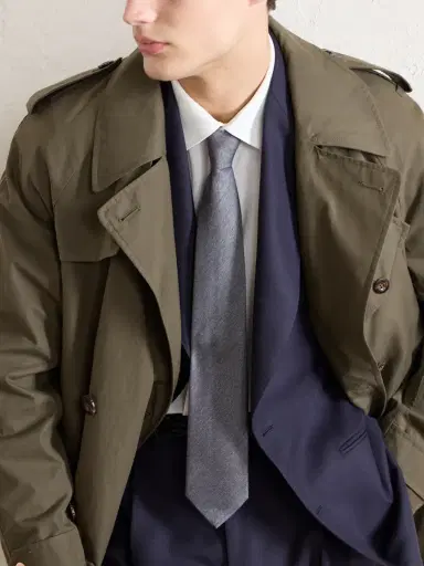 Paul Smith 8cm Silk and Wool-Blend Tie - Men | Thumbnail 2