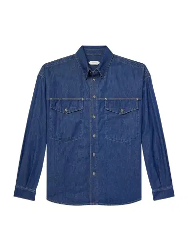 Versace Denim Shirt - Men | Thumbnail 1 Versace Denim Shirt - Men | Thumbnail 1