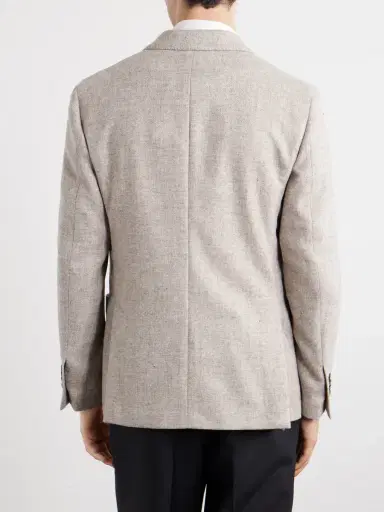 Lardini Wool Canvas Blazer - Men | Thumbnail 4