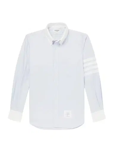 Thom Browne Striped Cotton Shirt - Men | Thumbnail 1