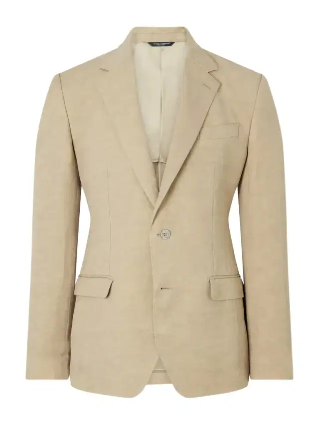 Dolce&Gabbana Maiolica Linen Blazer - Men